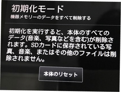 初期化モード