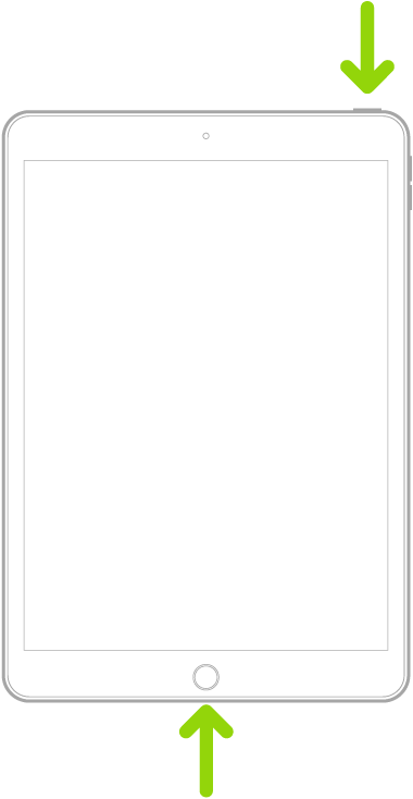 iPadを再起動する