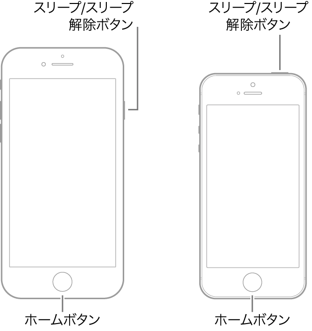 iPhoneの強制再起動