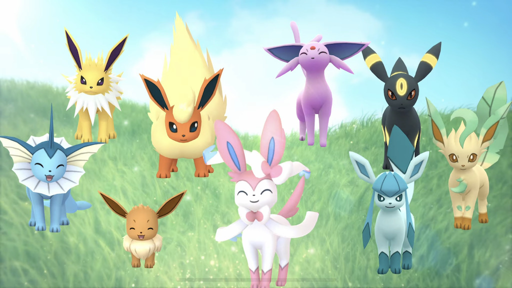 ポケモンGOイーブイ進化