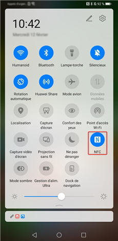 Activez NFC