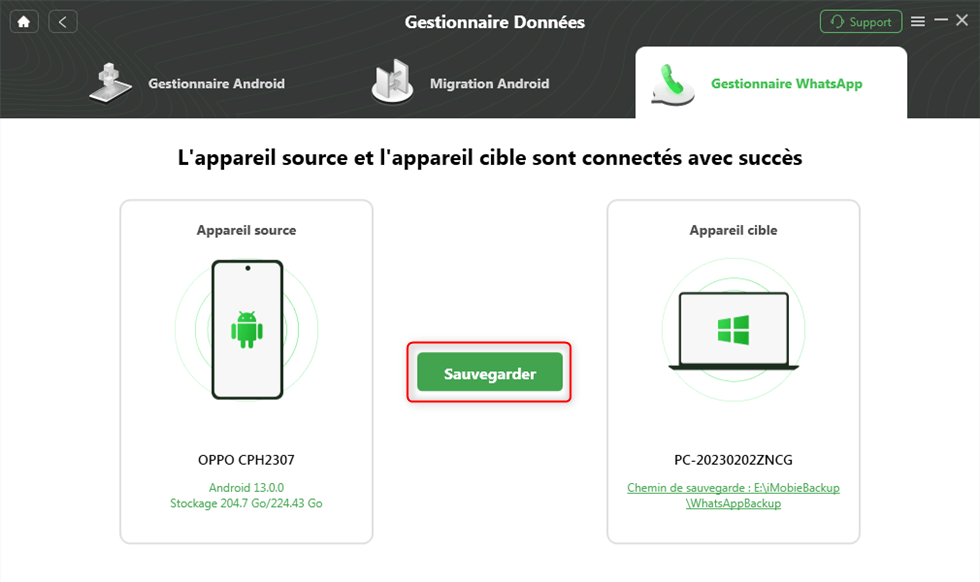 Connectez Android et PC