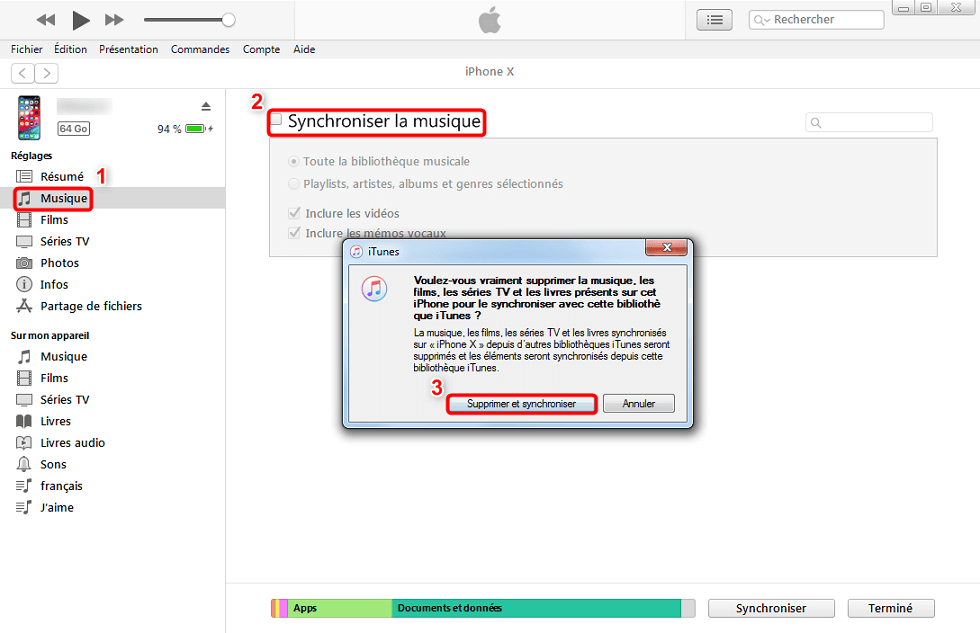 Mettre de la musique sur iPod shuffle avec iTunes